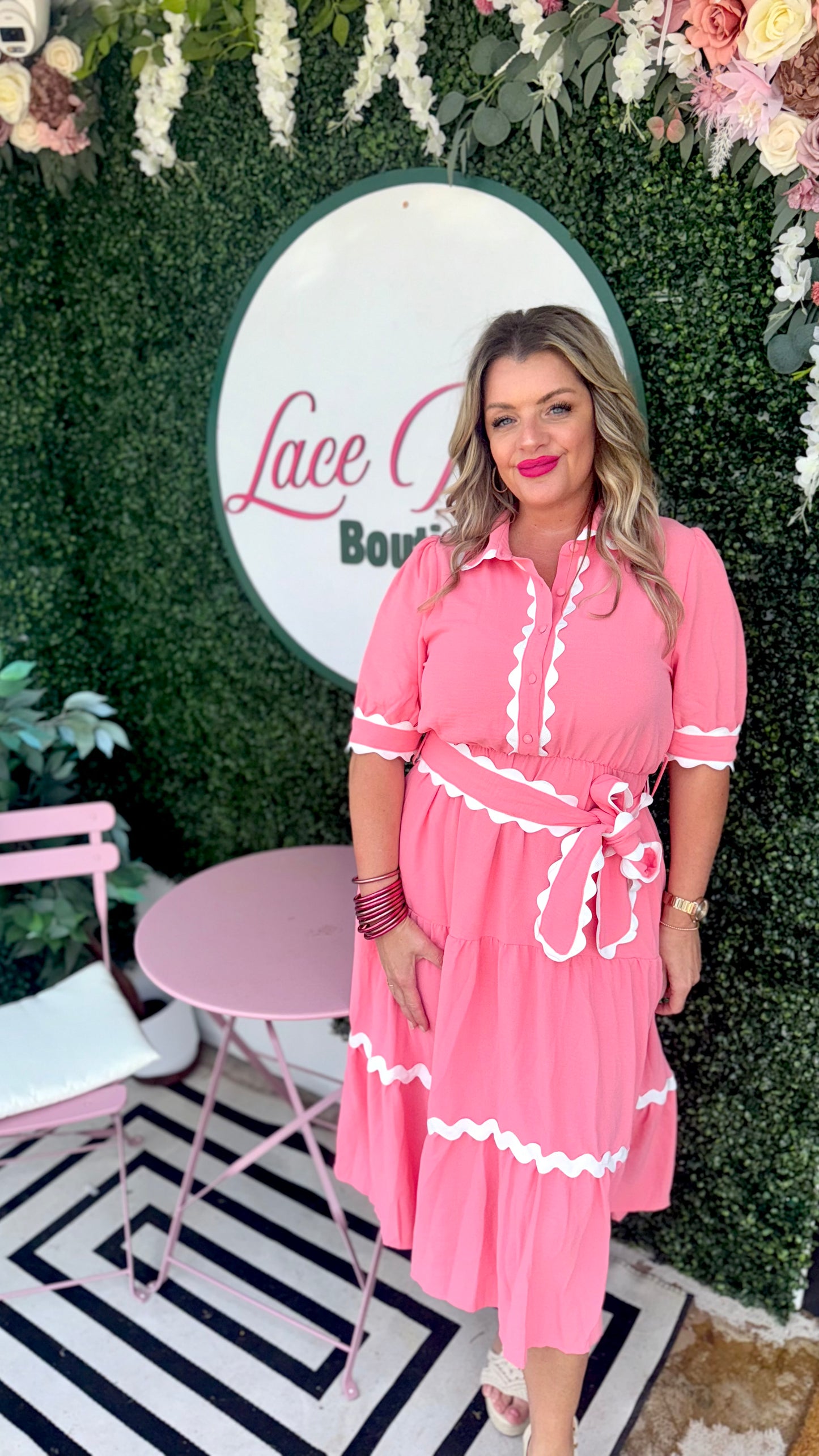 Terra cotta maxi dress