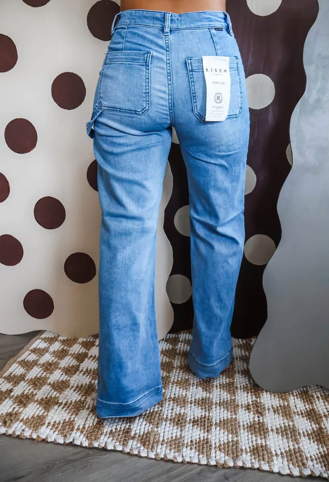 The Cloudy Days Wide-Leg Jeans