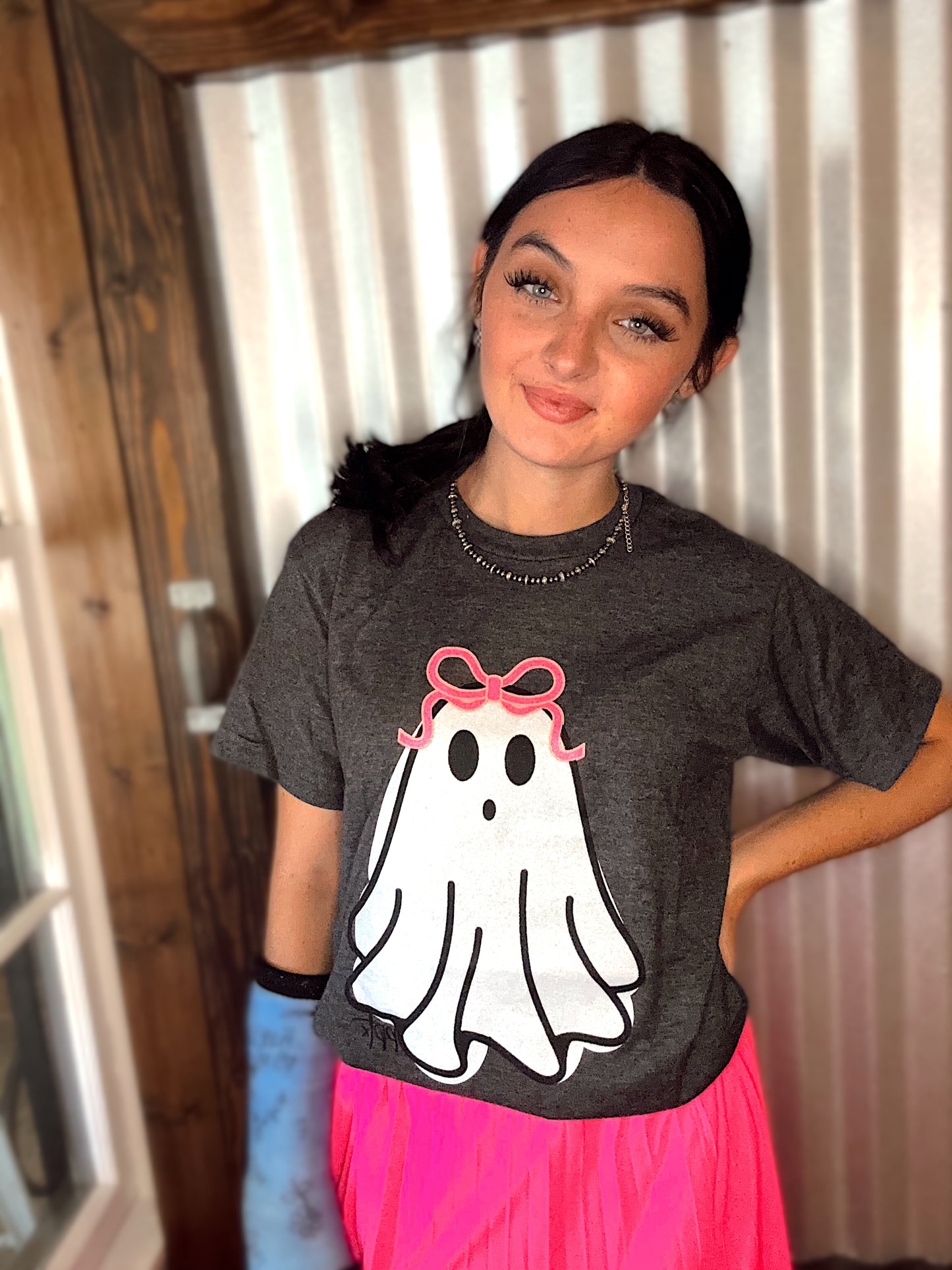 Girly ghost tee