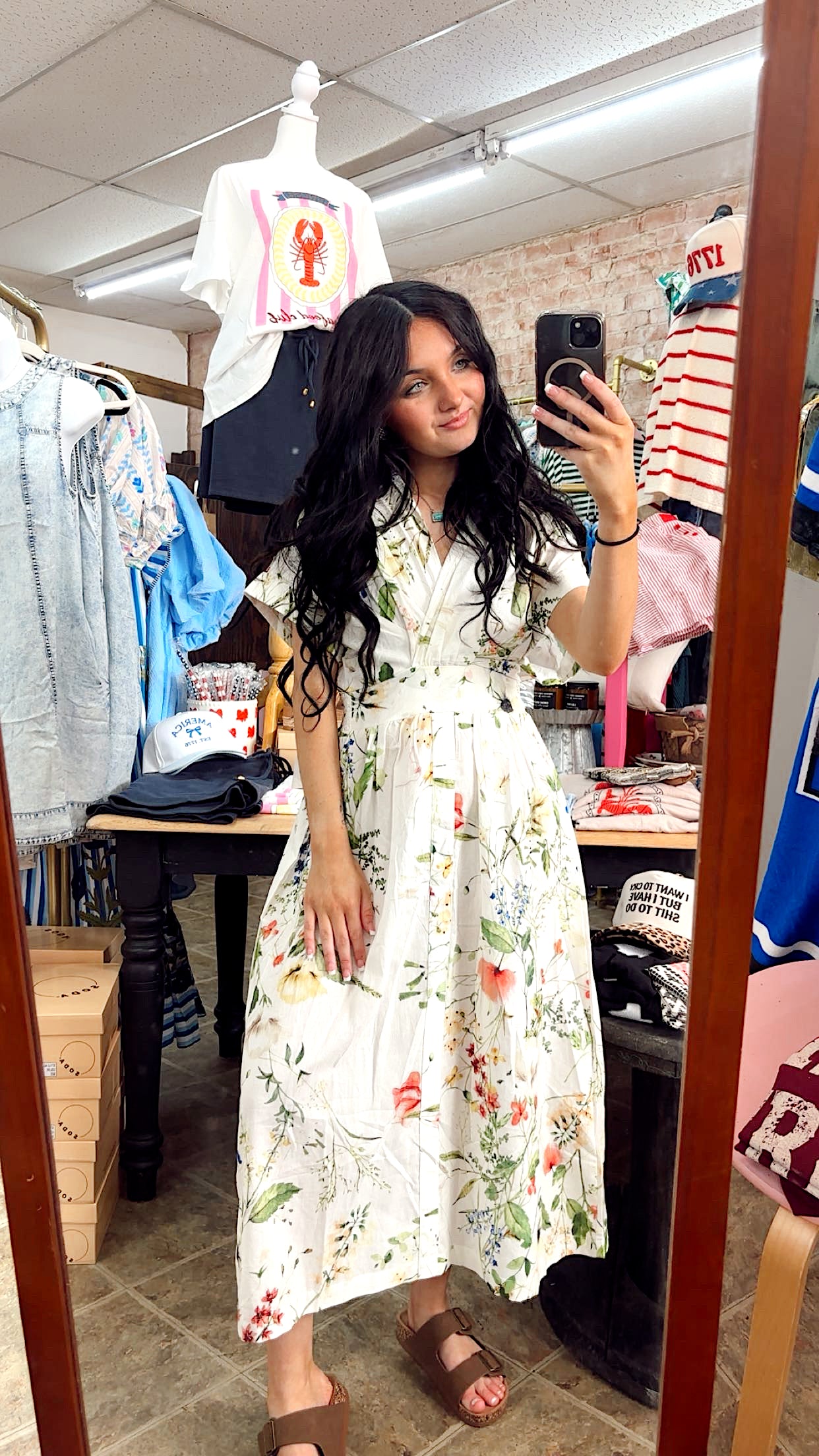 Color me floral dress