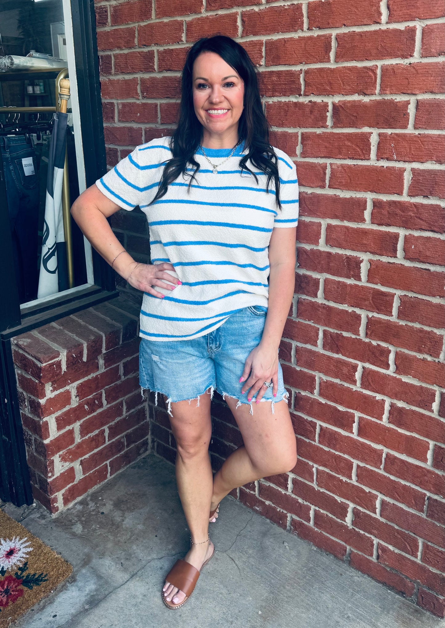 Blue Striped Bliss