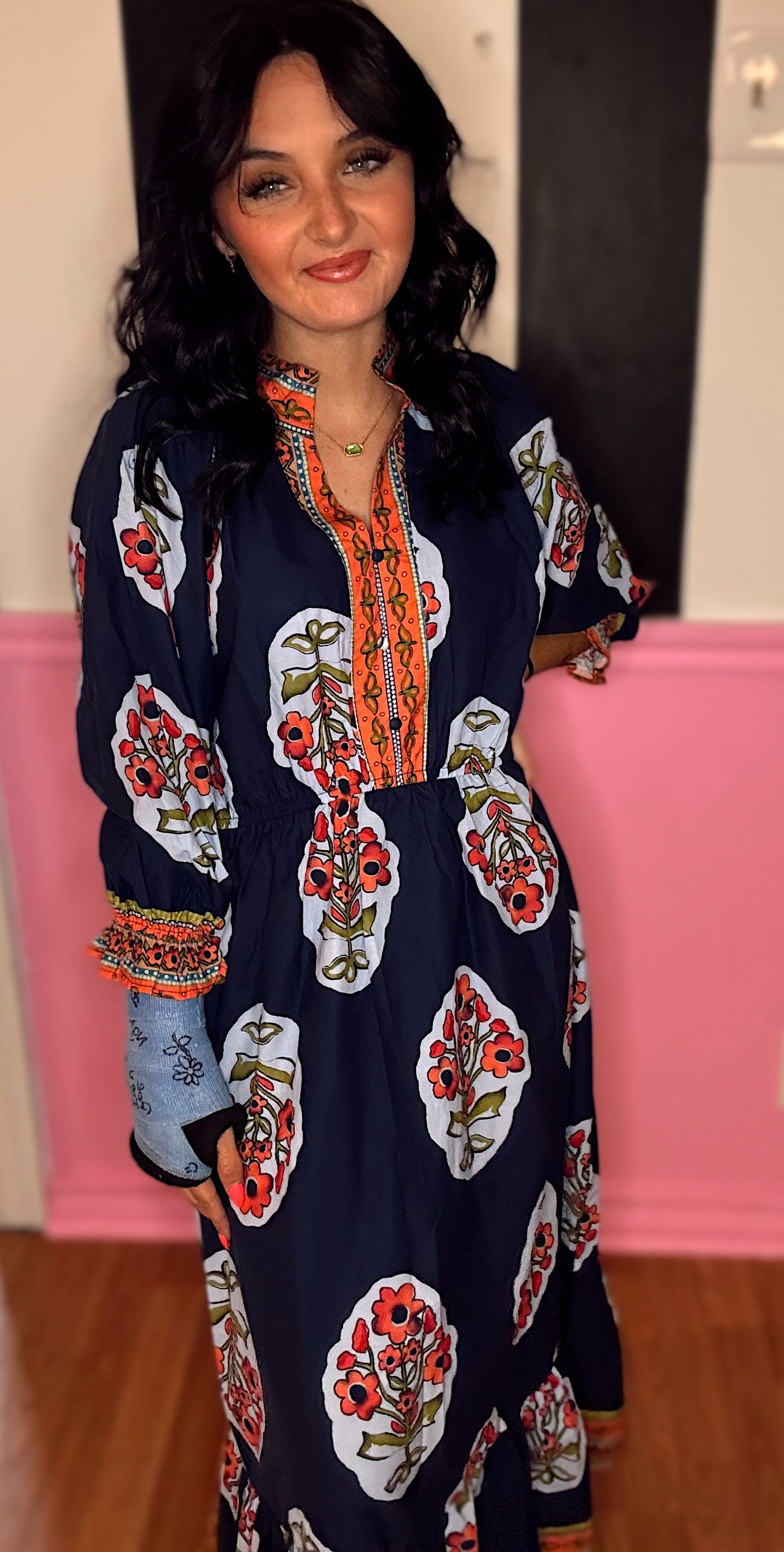 Midnight carnival maxi