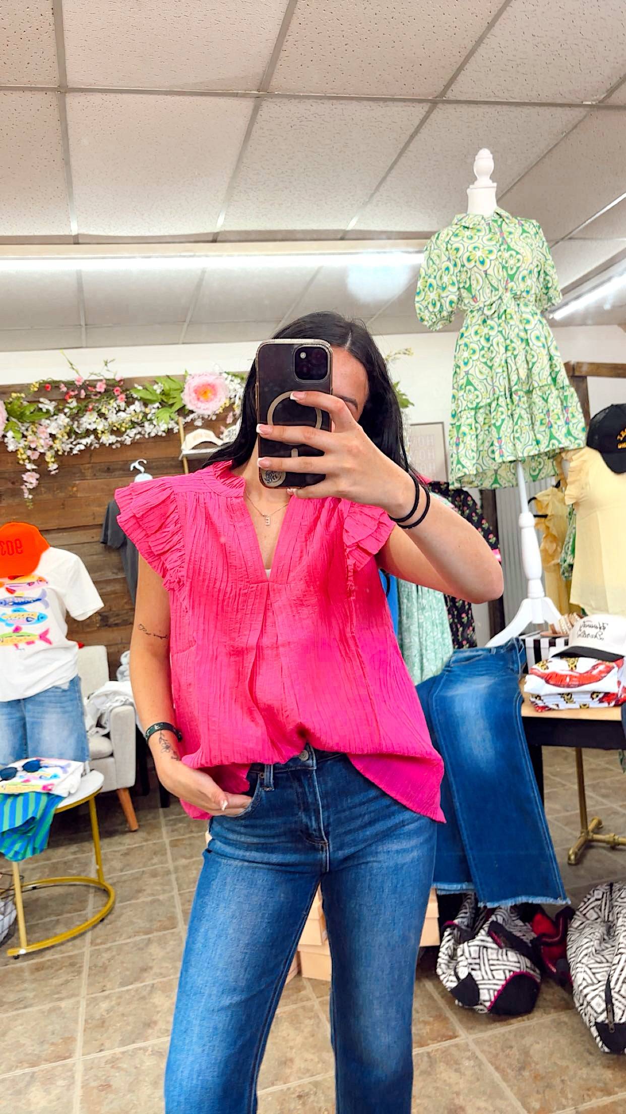 Princess pink blouse
