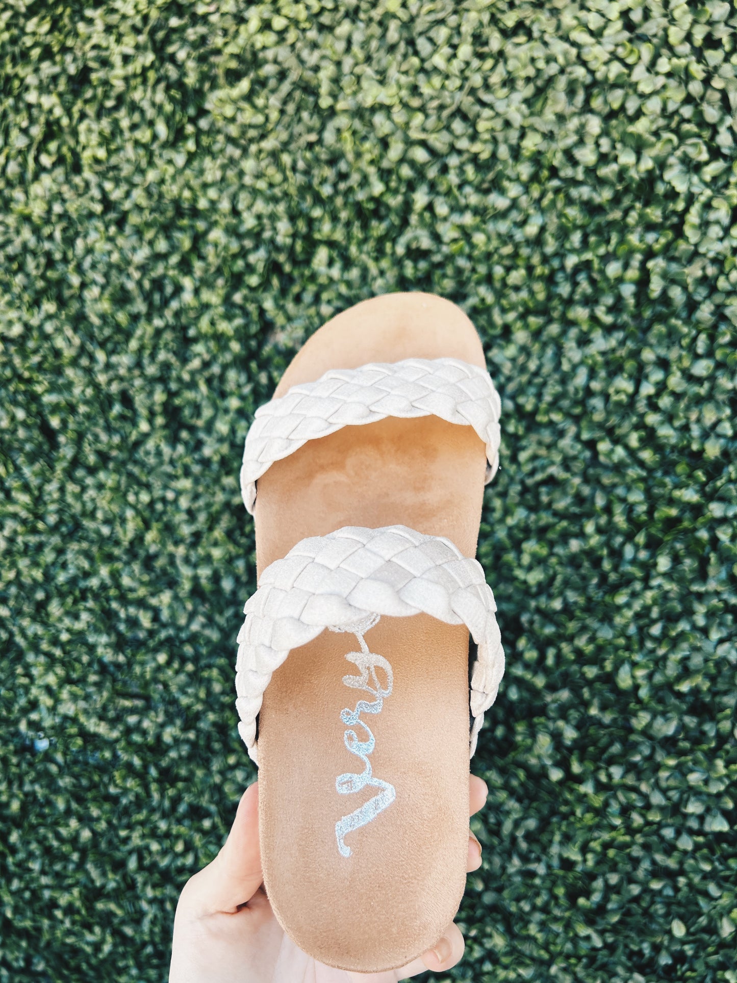 Braided Platform sandal