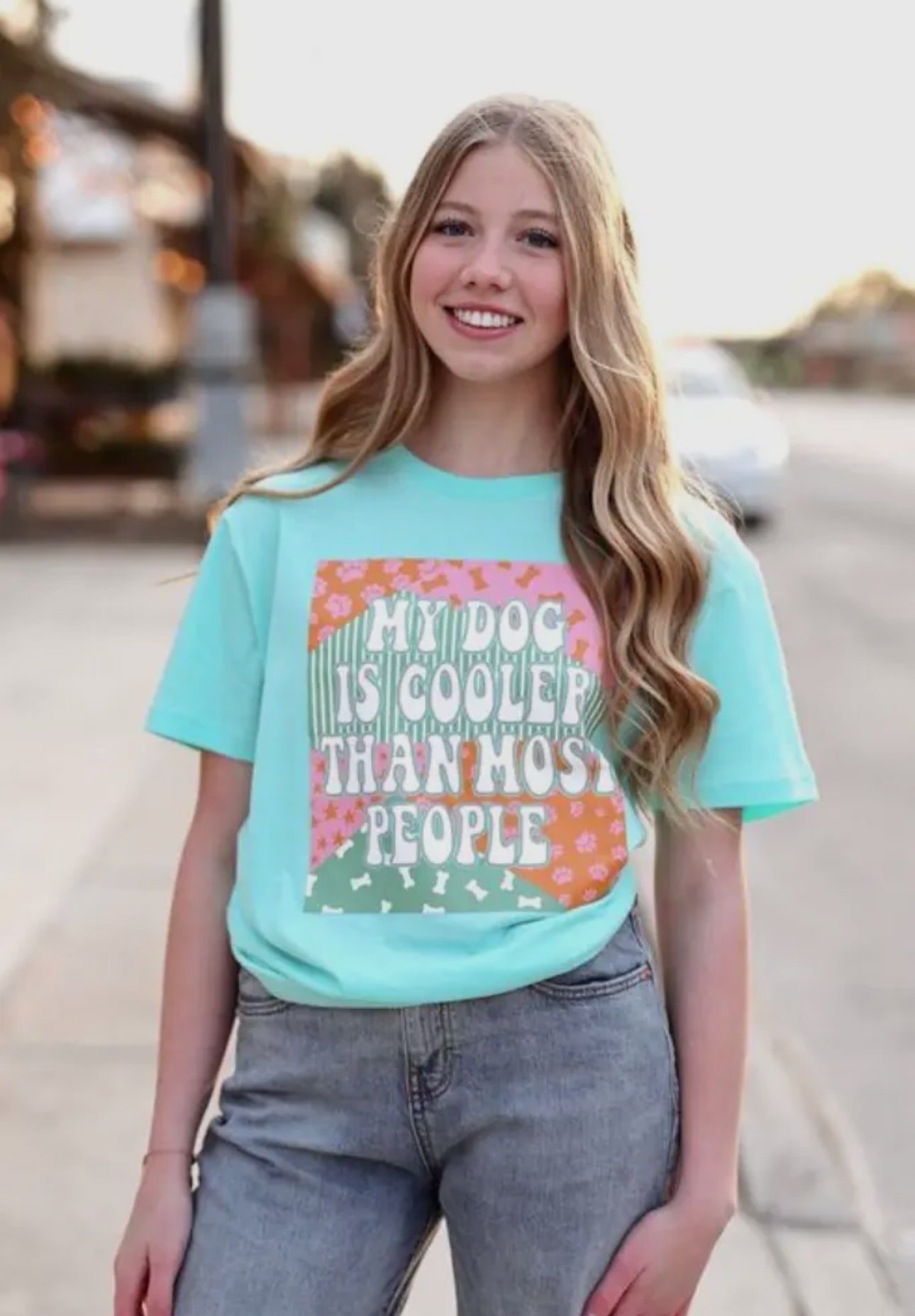 My dog is cooler tee