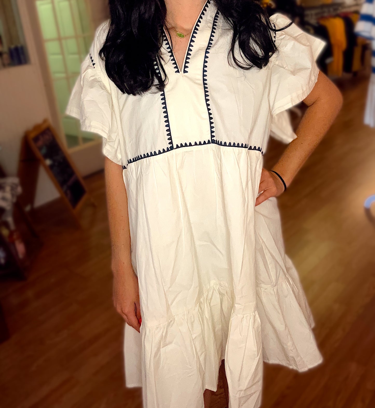 Stitched dress