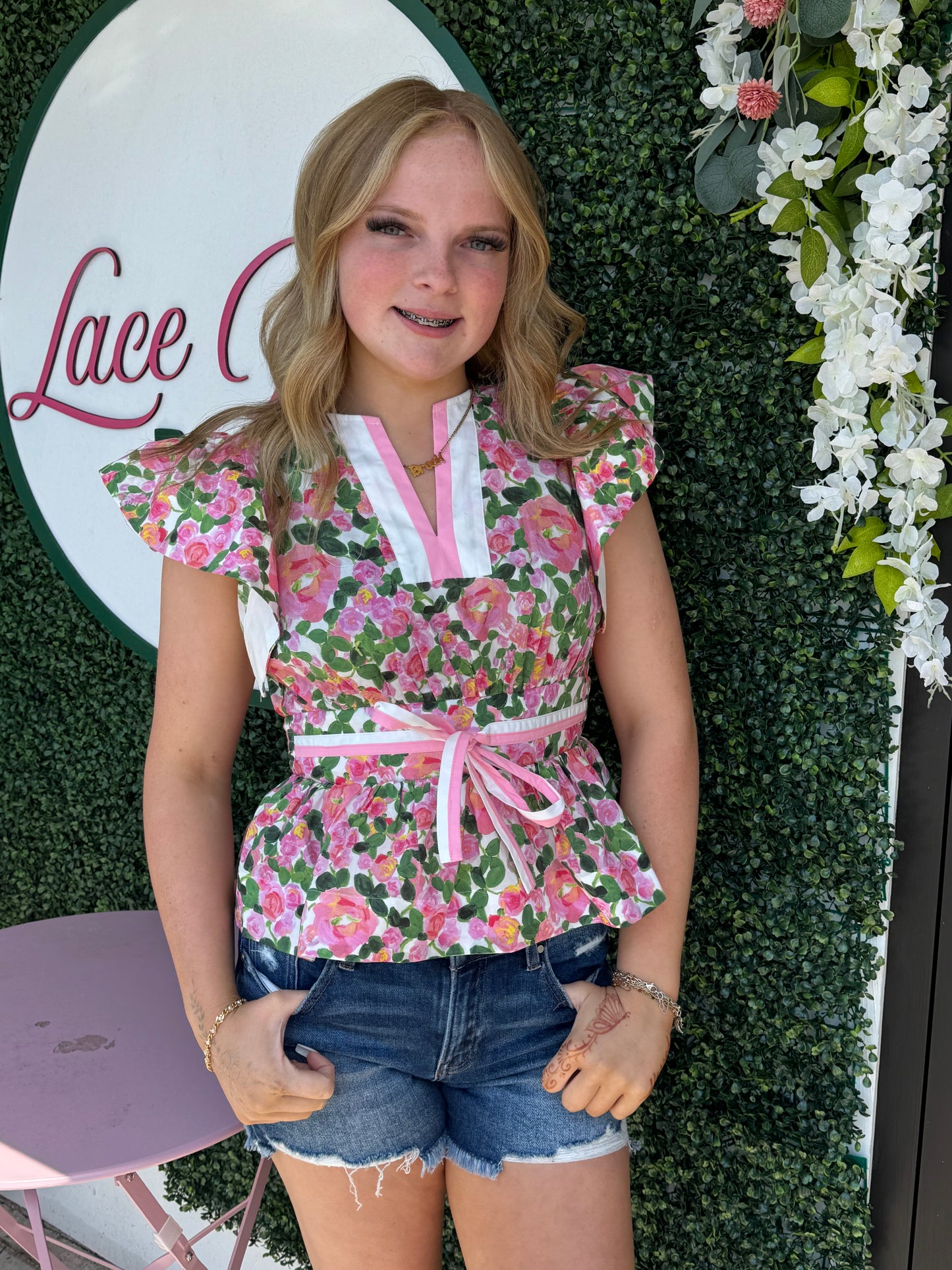 Garden party top