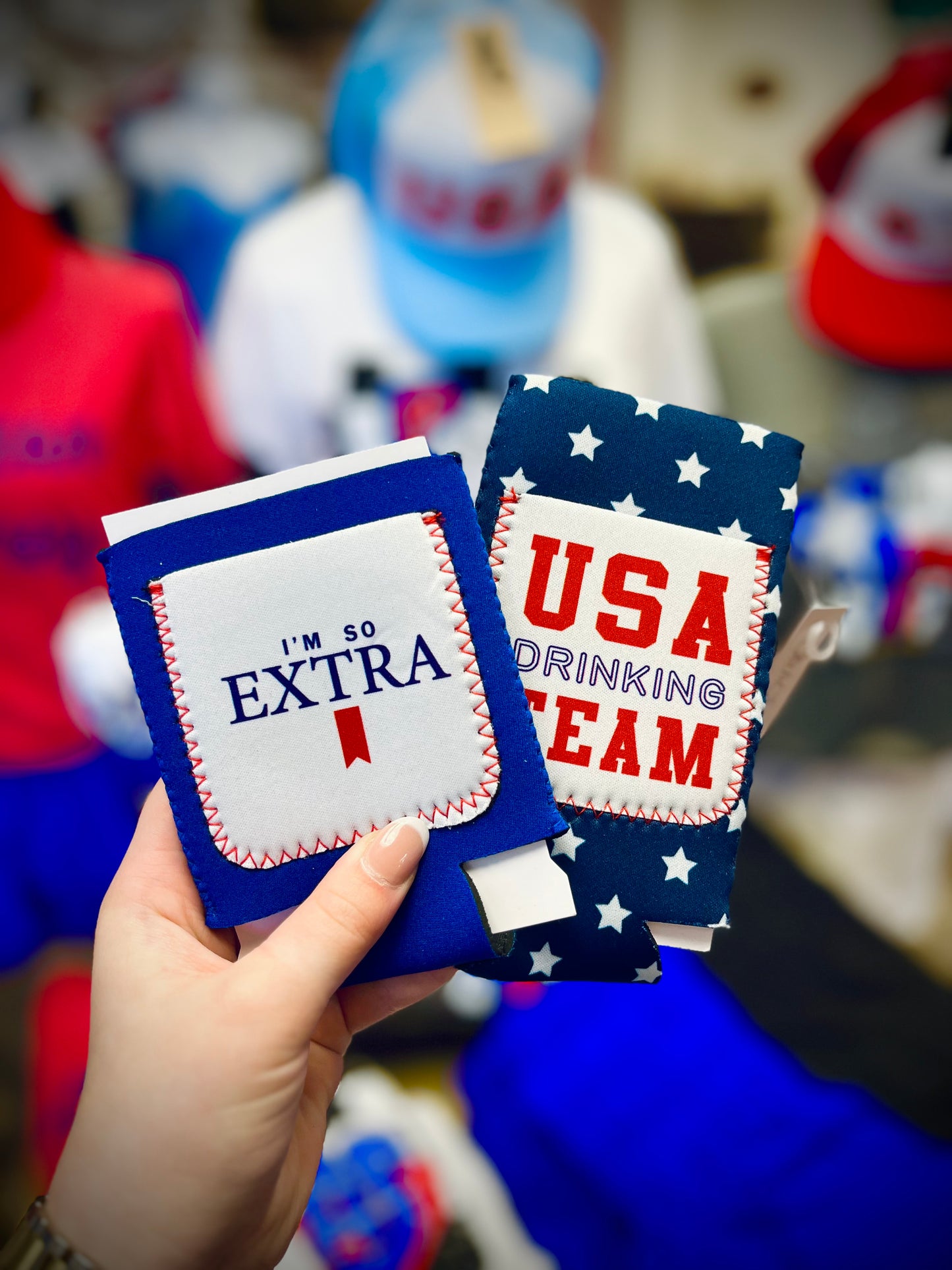 Drinking Team Koozie and Extra koozie
