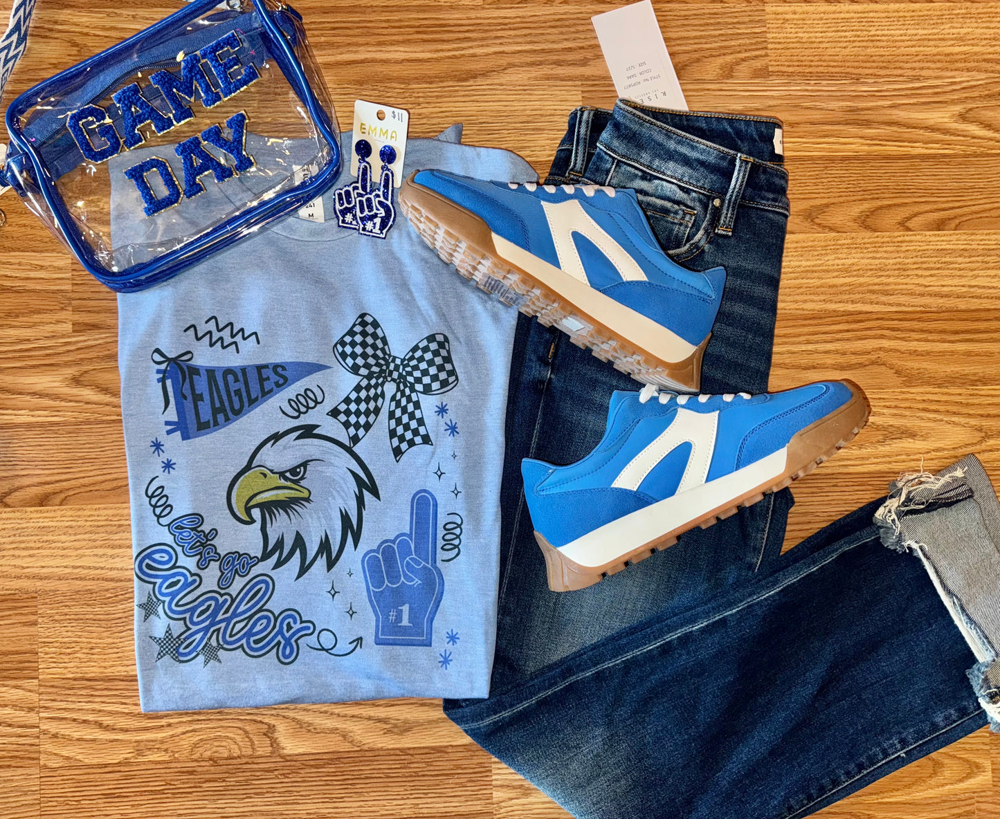 Let’s go Eagles FNL tee