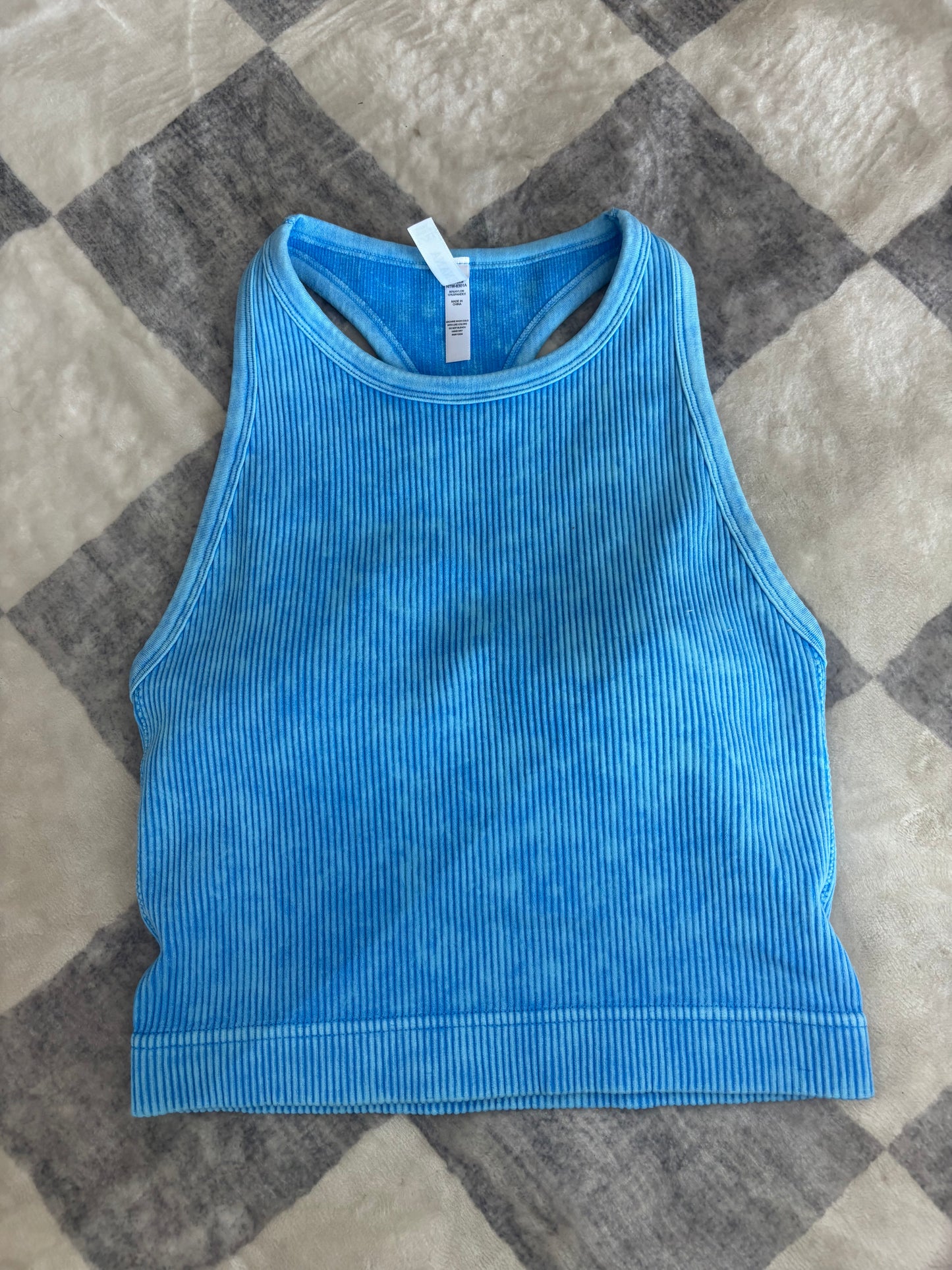 Baby blue tank