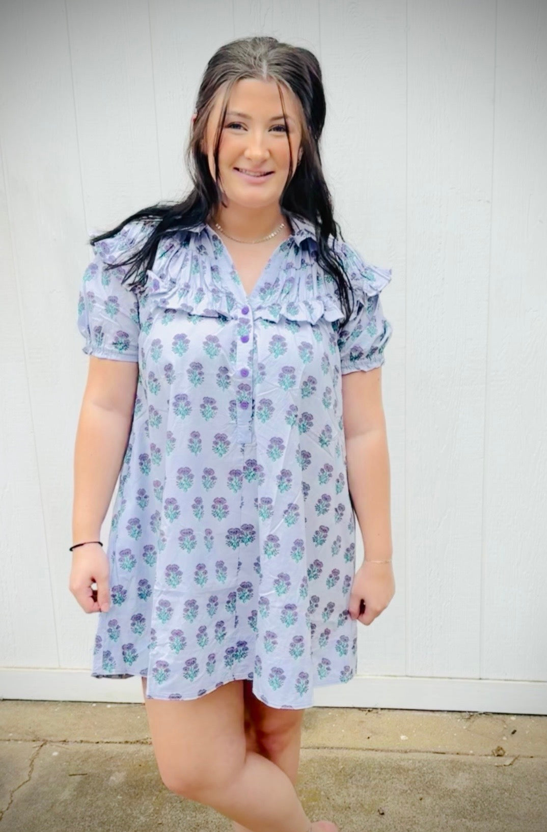 Stay Sweet Floral Mini Dress