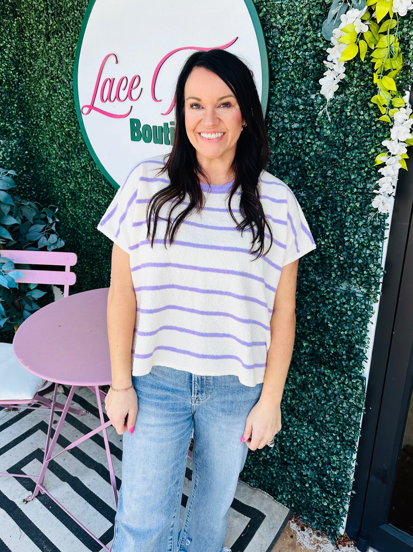 Delicate Dreams Lavender Top