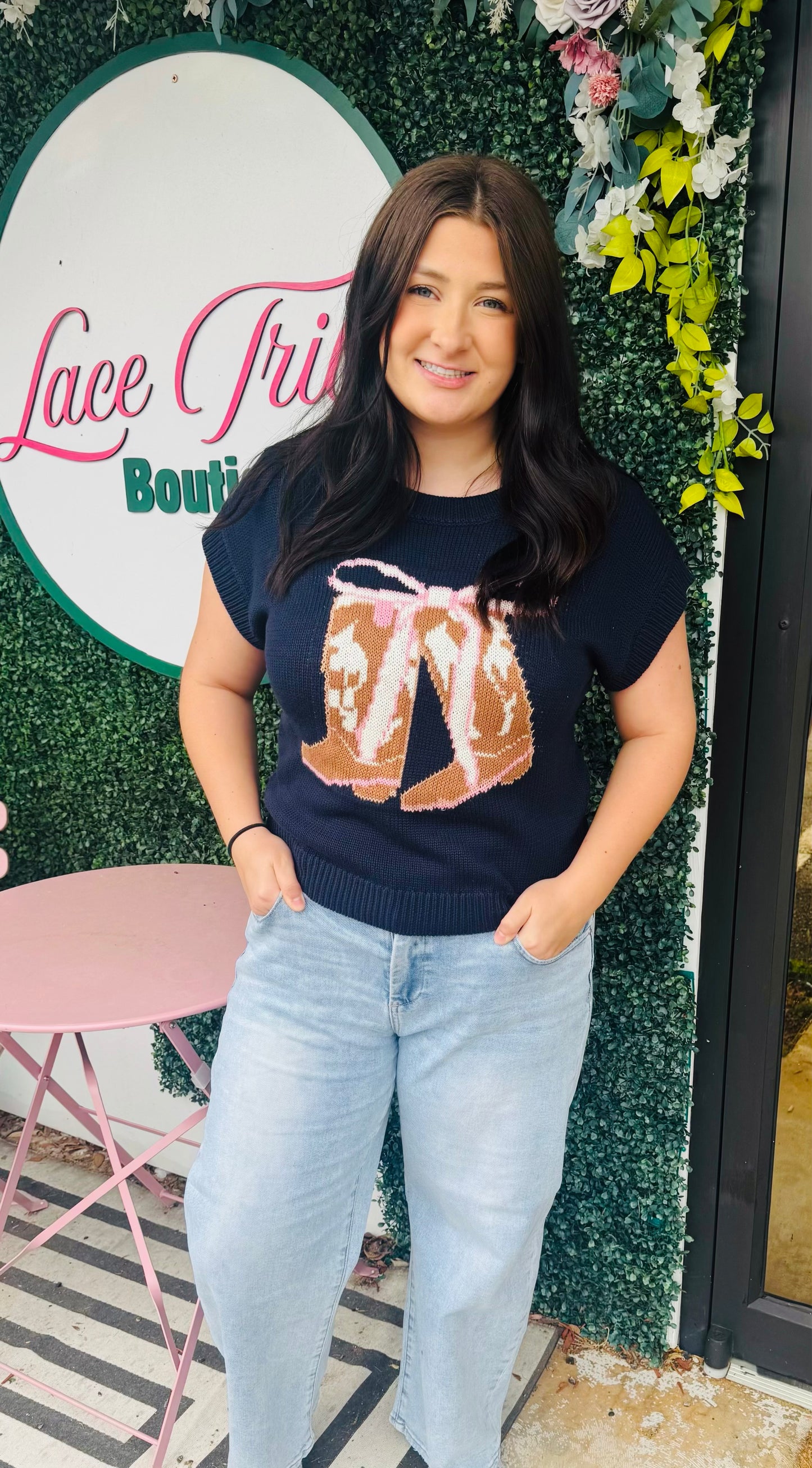 Boots Tee