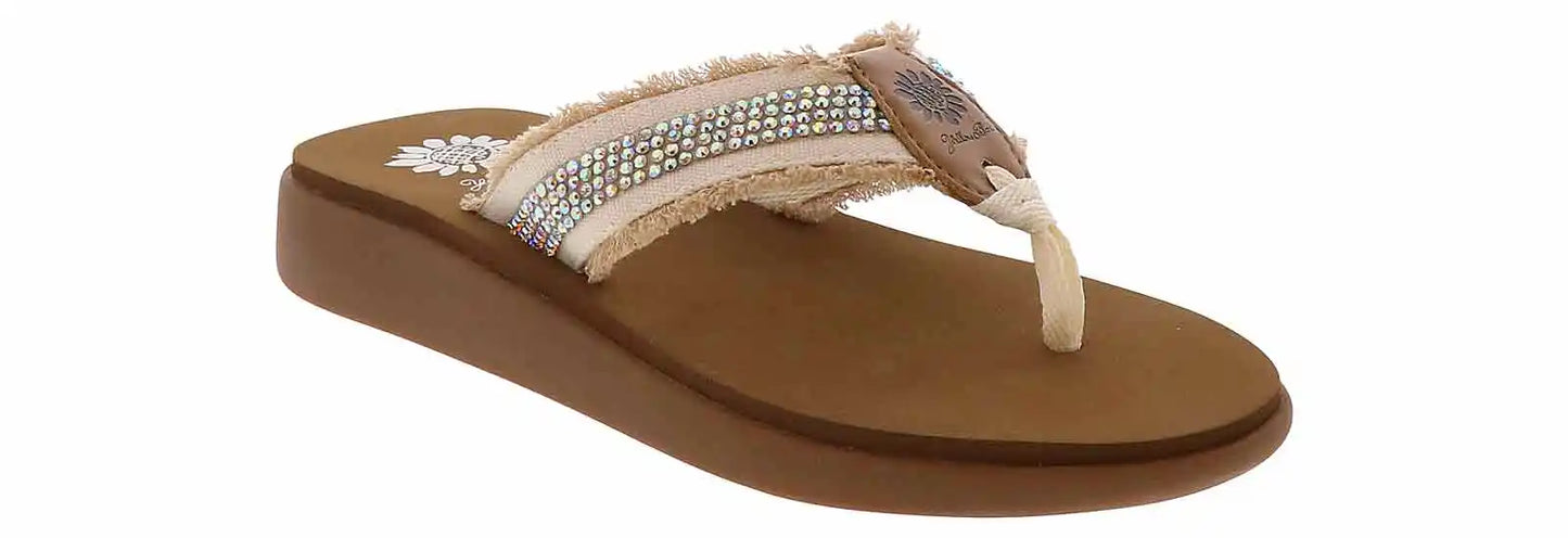 Ivory sandals