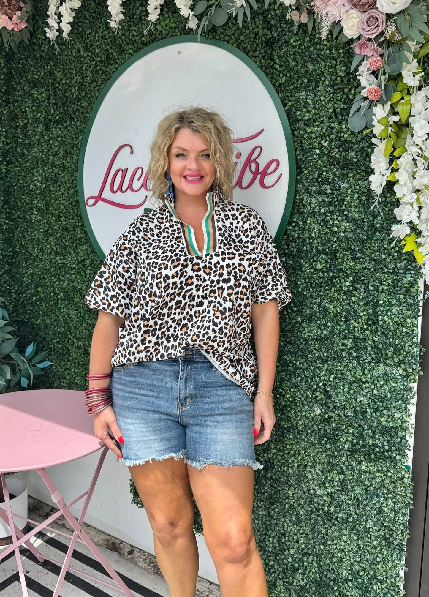 Cheetah Blouse