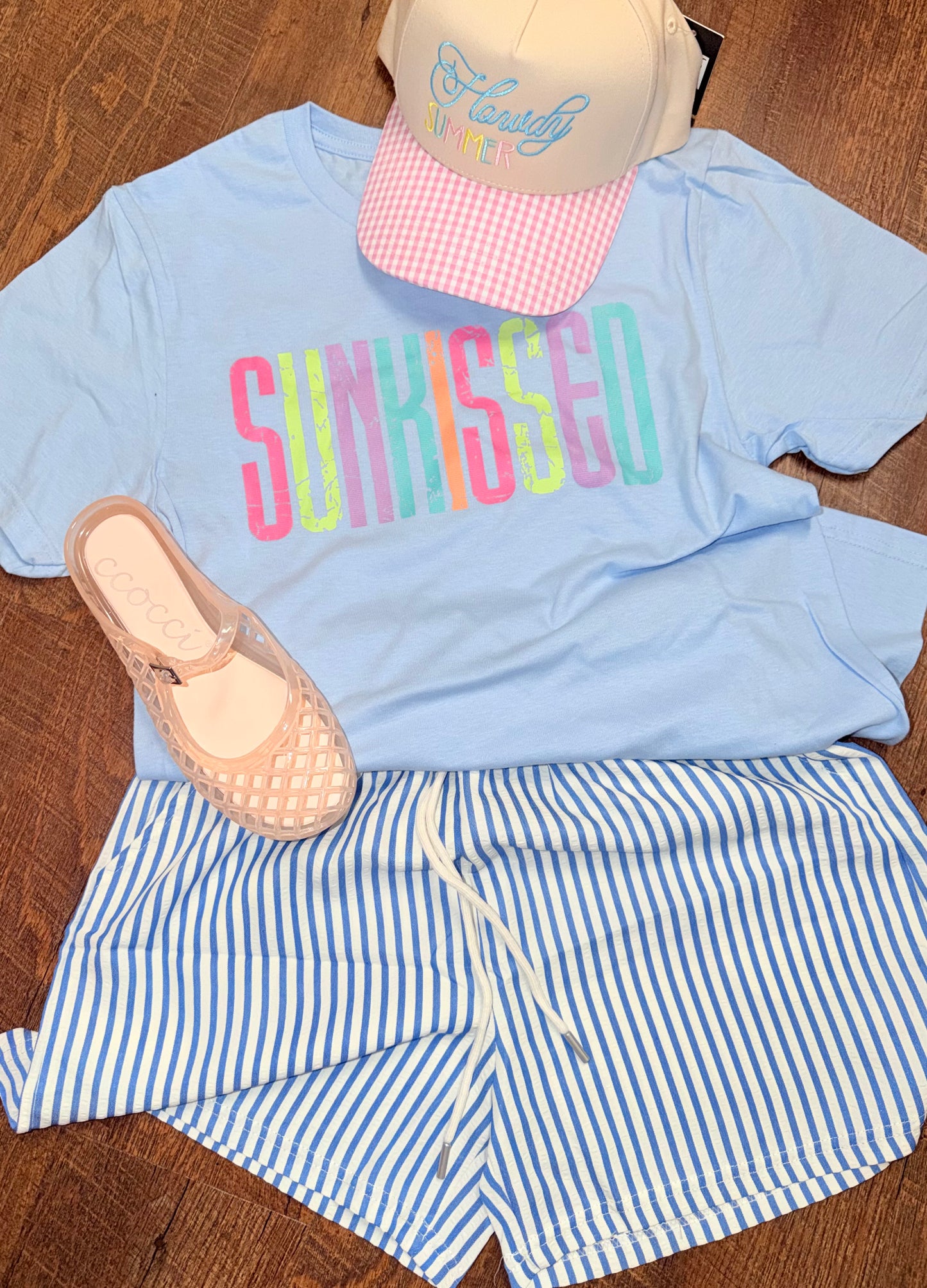 Neon Sun kissed tee