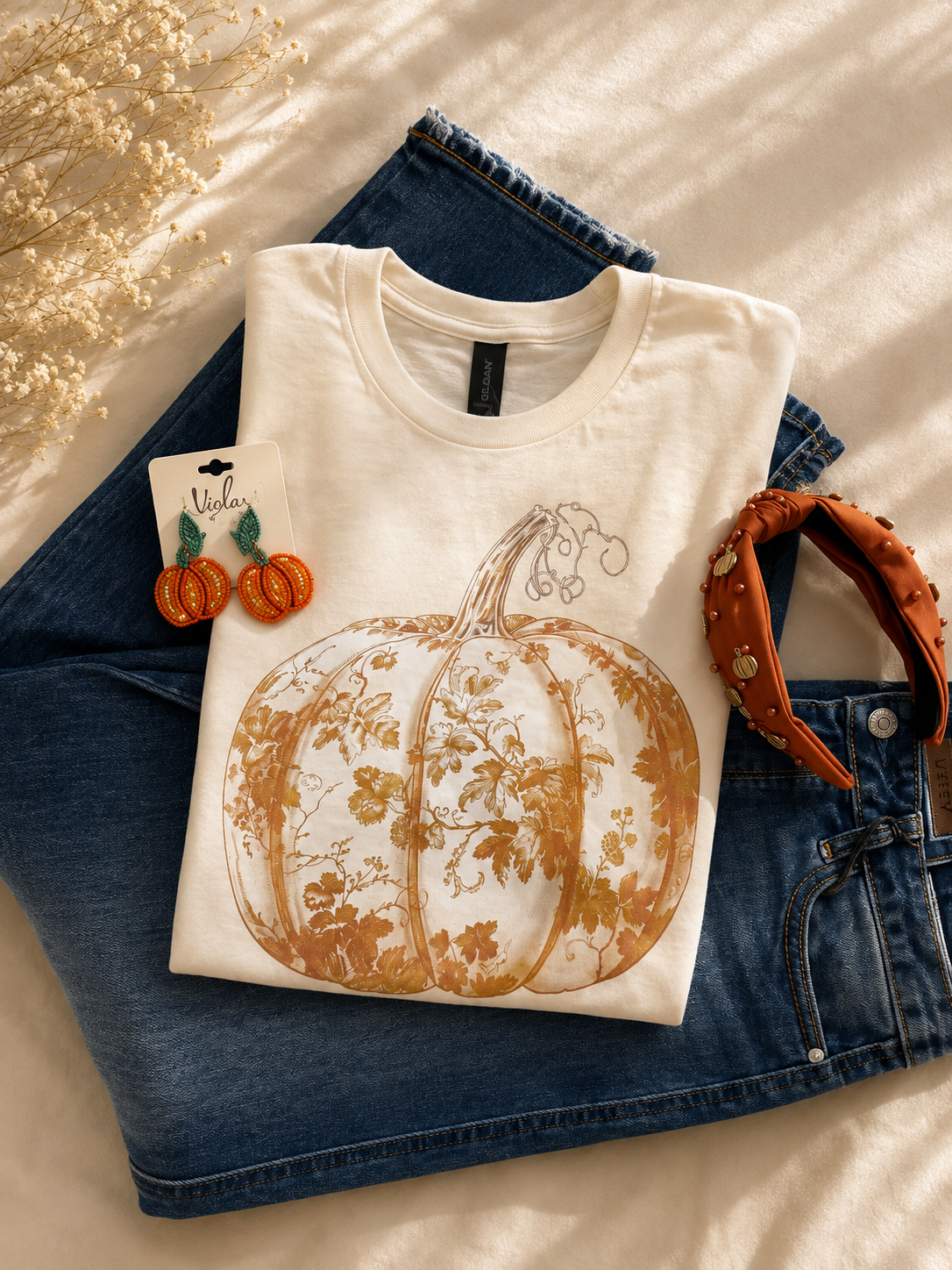 Vintage Pumpkin Tee
