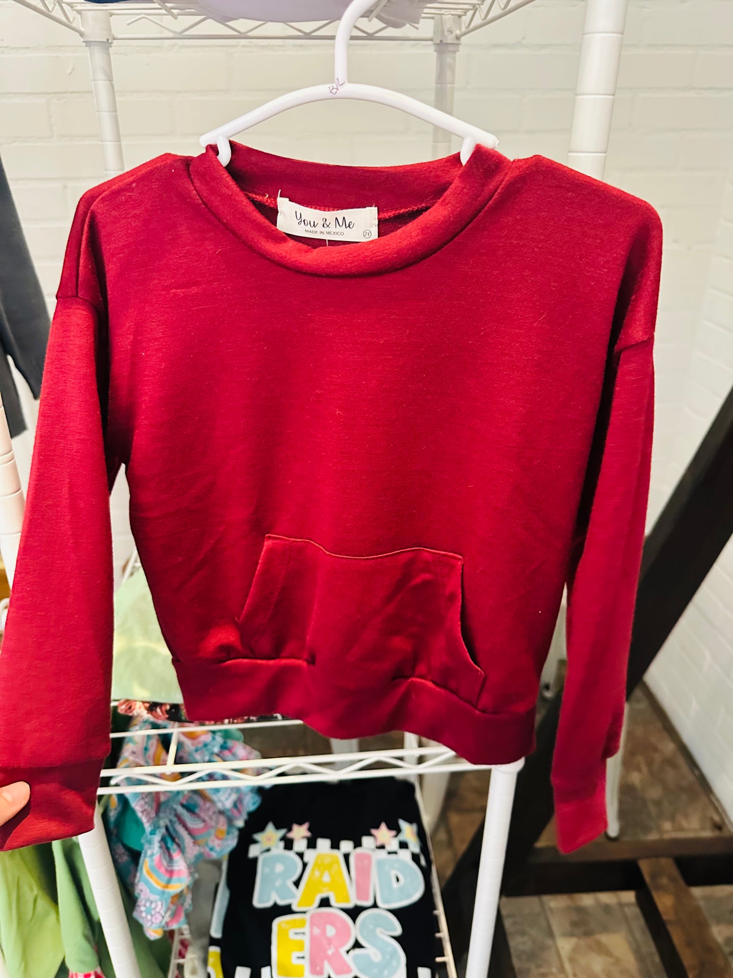 Maroon Sweatshirt