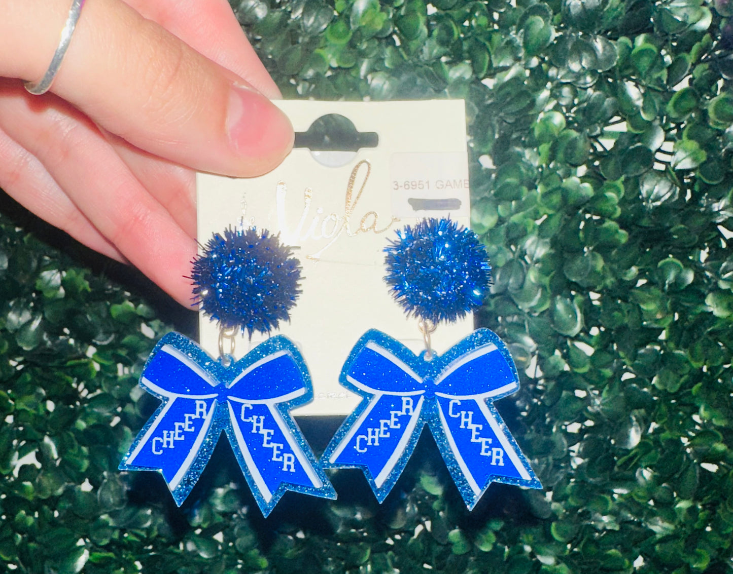 Cheer earrings