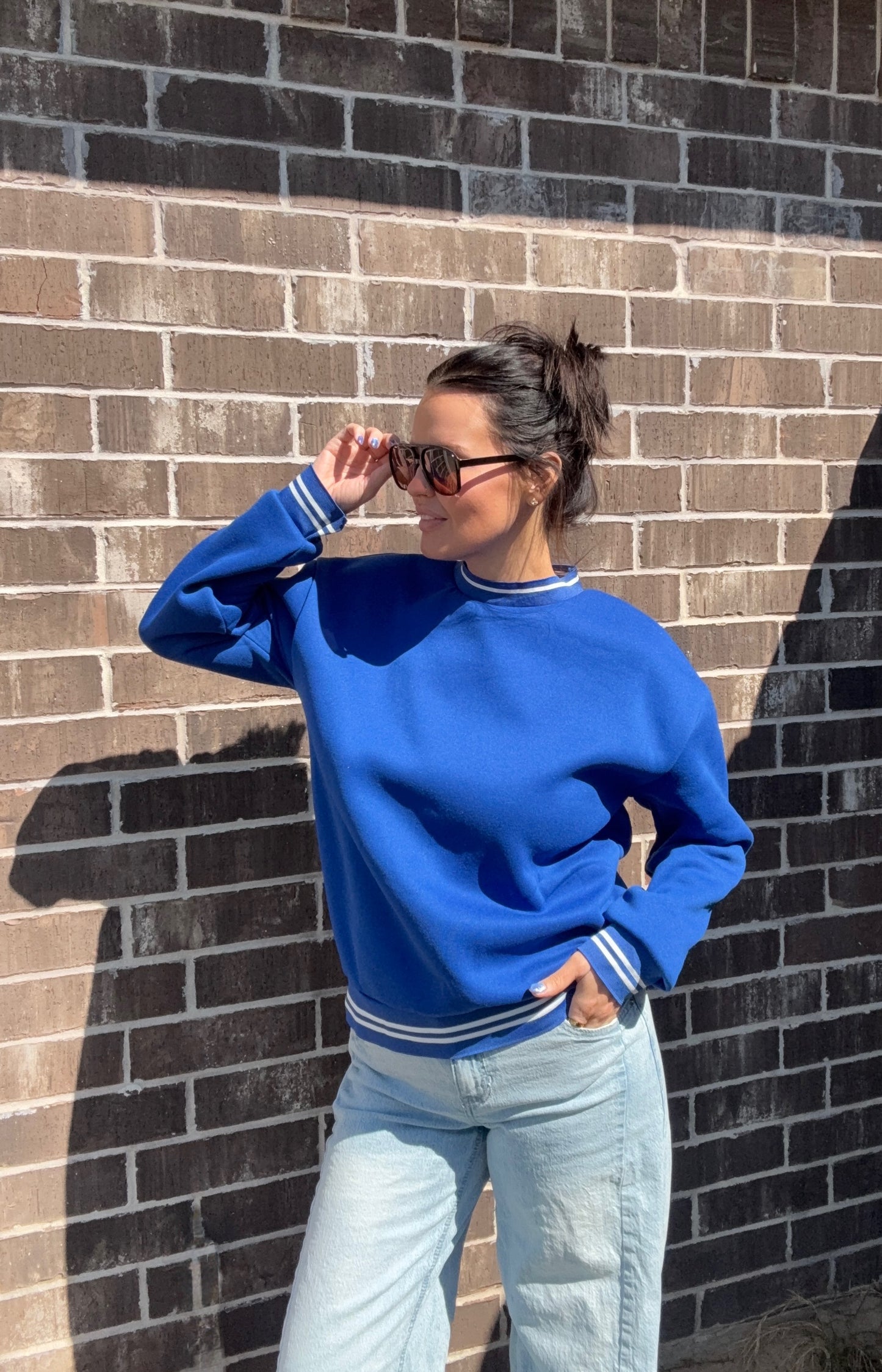 Royal Blue Pullover
