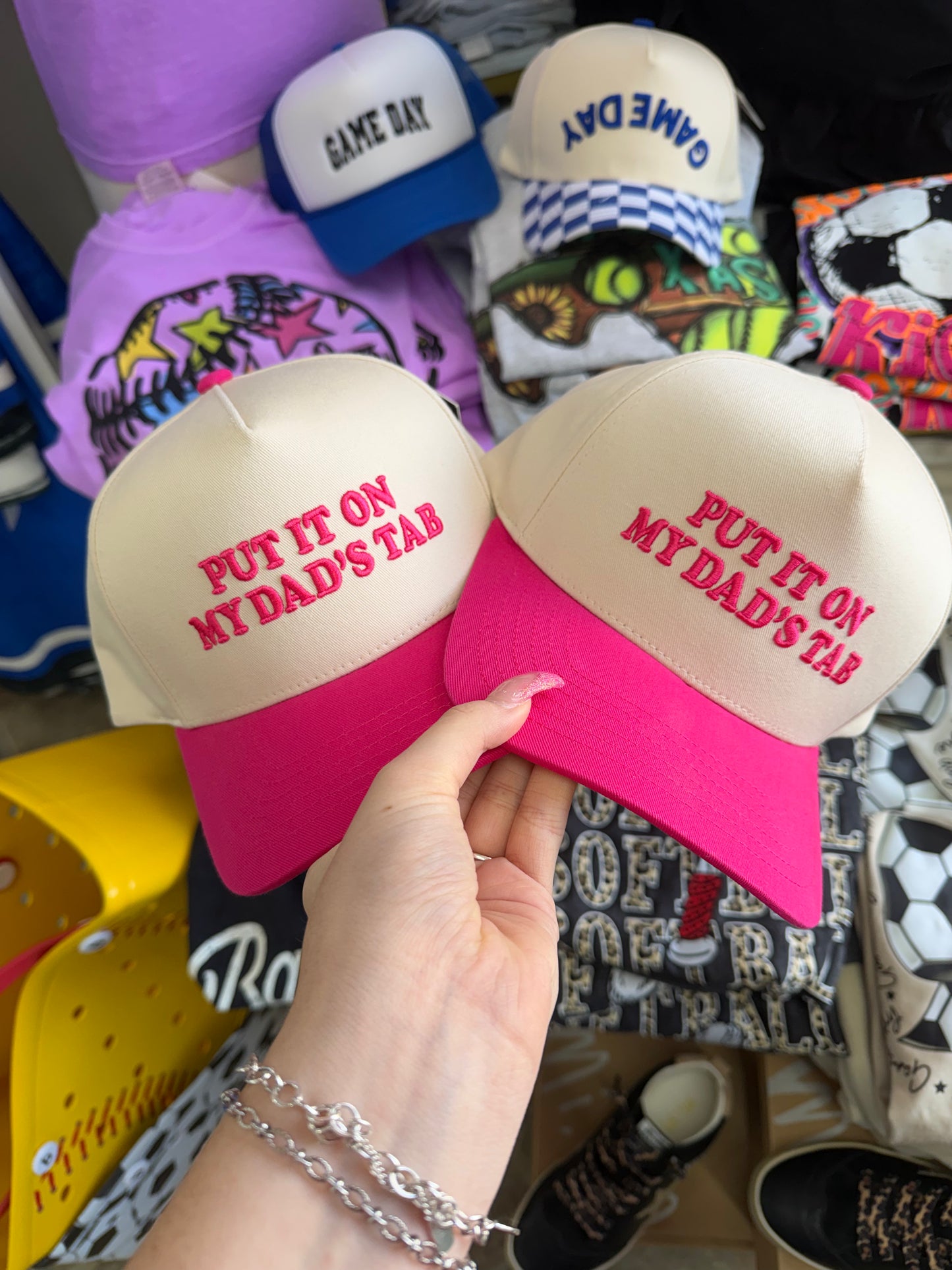 Put It On My Dads Tab Hat