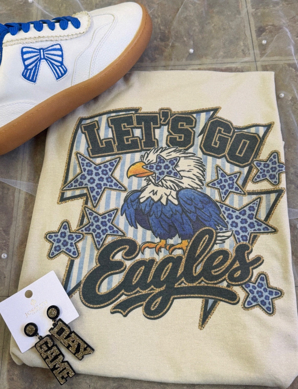 Lets Go Eagles Tee