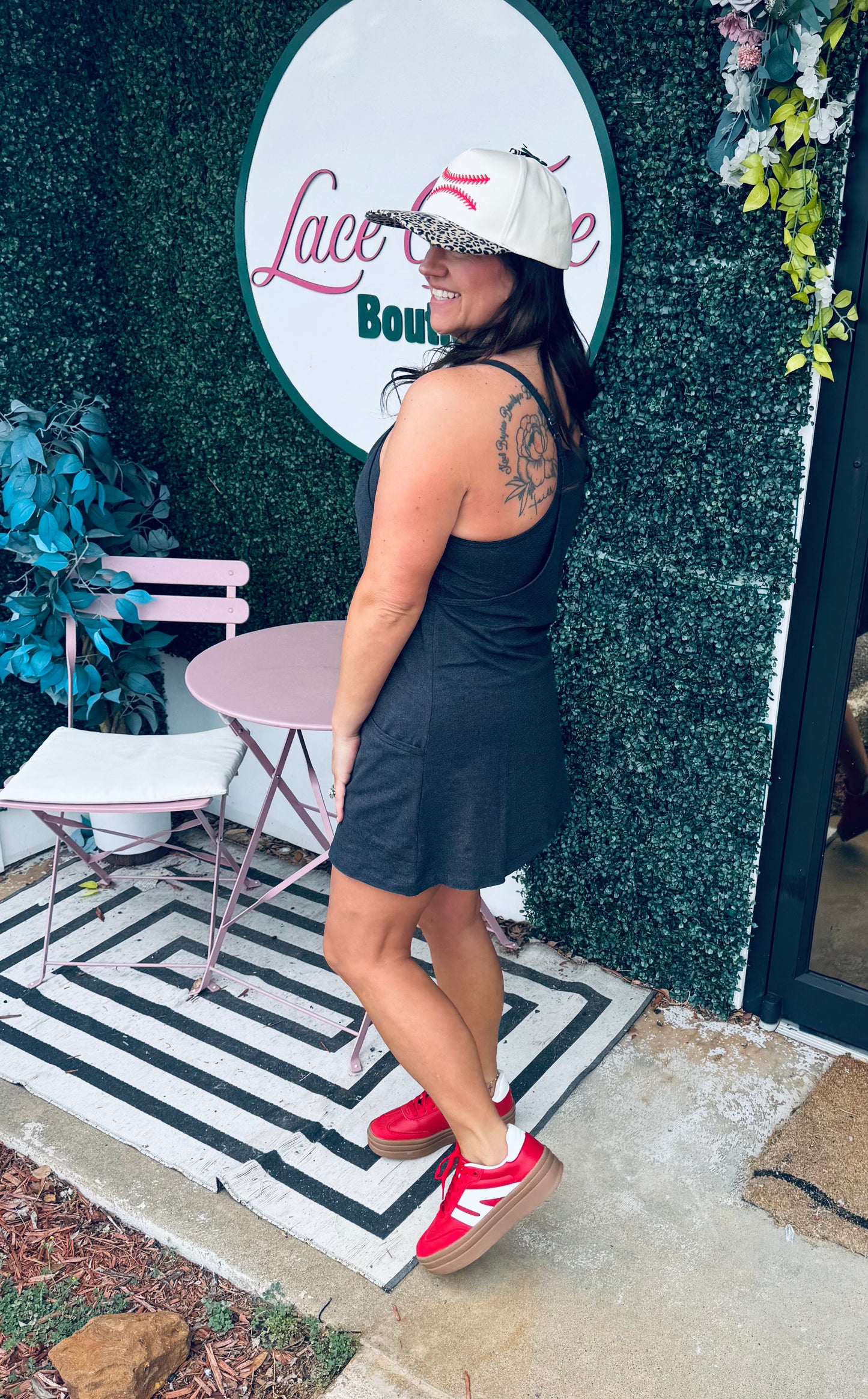 Athletic romper/dress