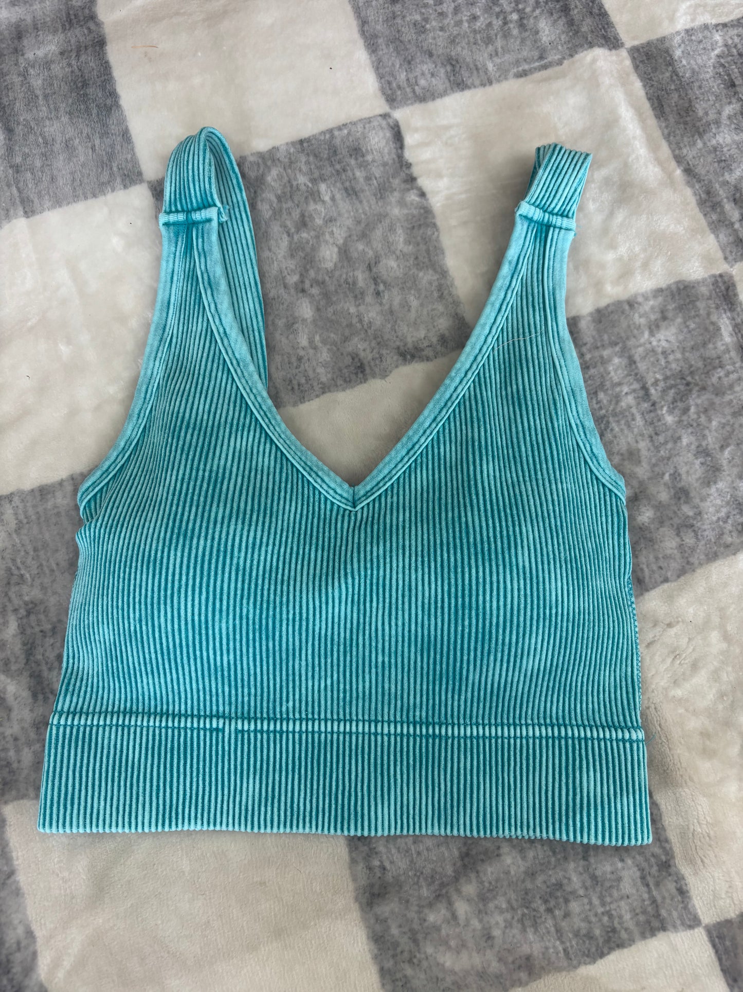 Turquoise tank