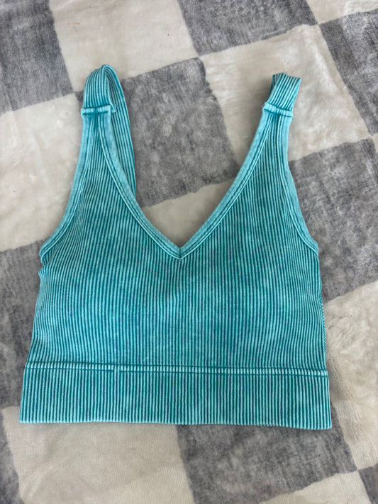 Turquoise tank