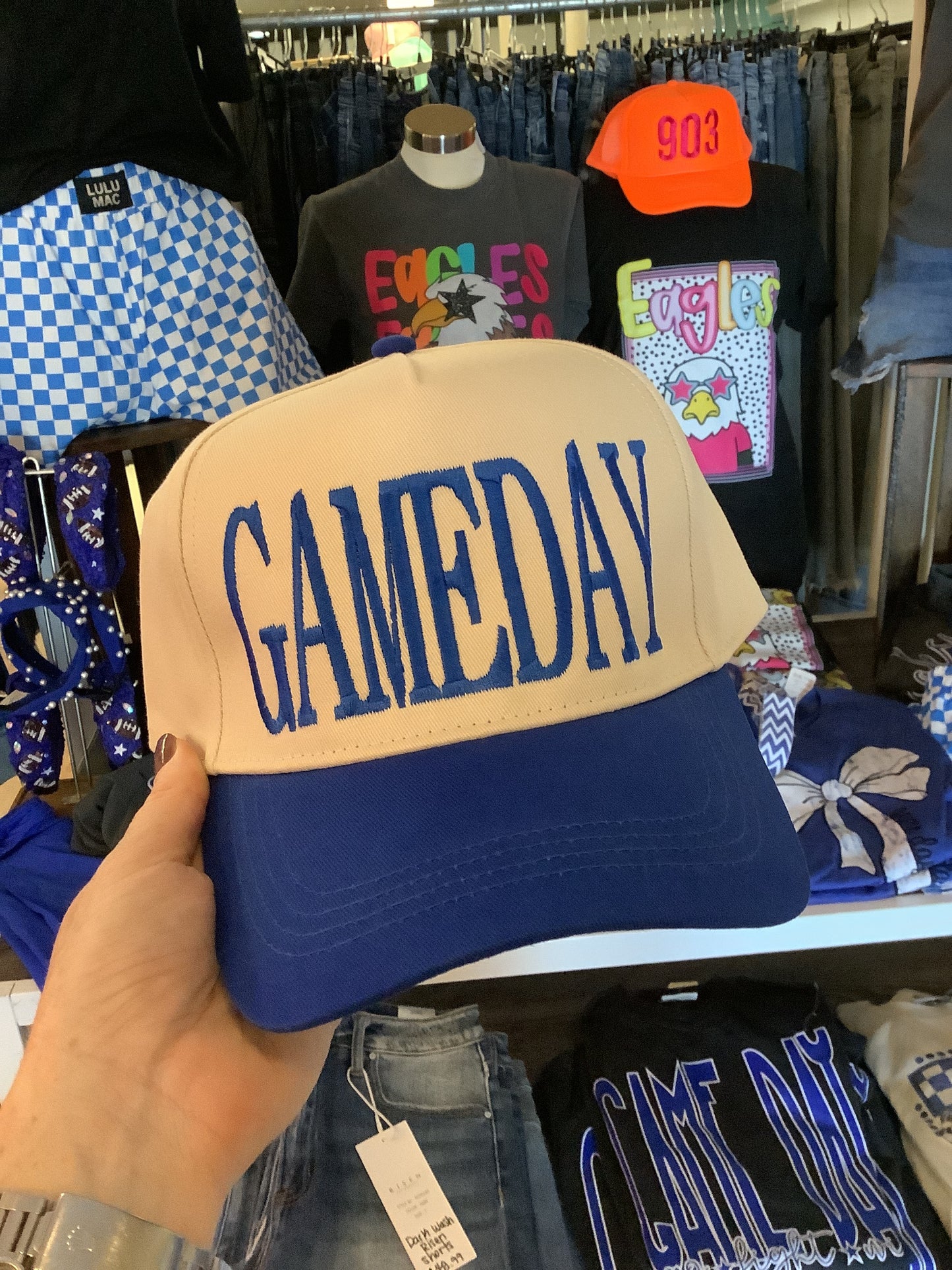 Blue Gameday Snapback