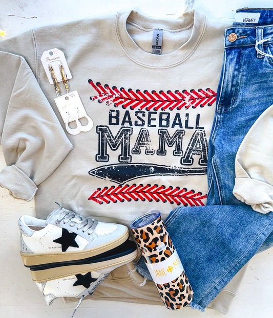 Baseball Mama Crewneck
