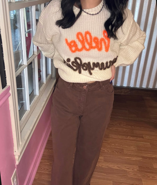 Brown jeans