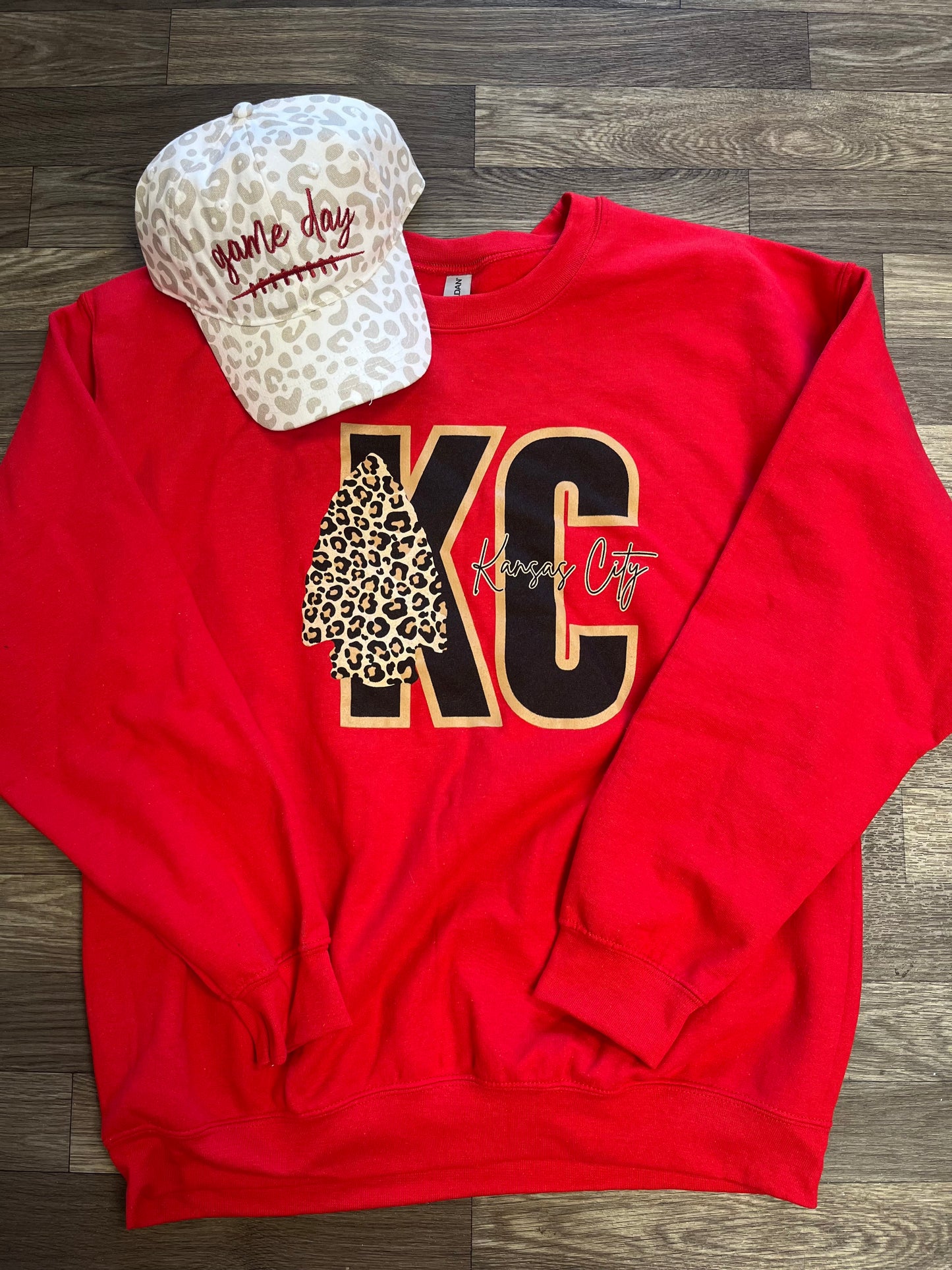 Cheetah kc sweater