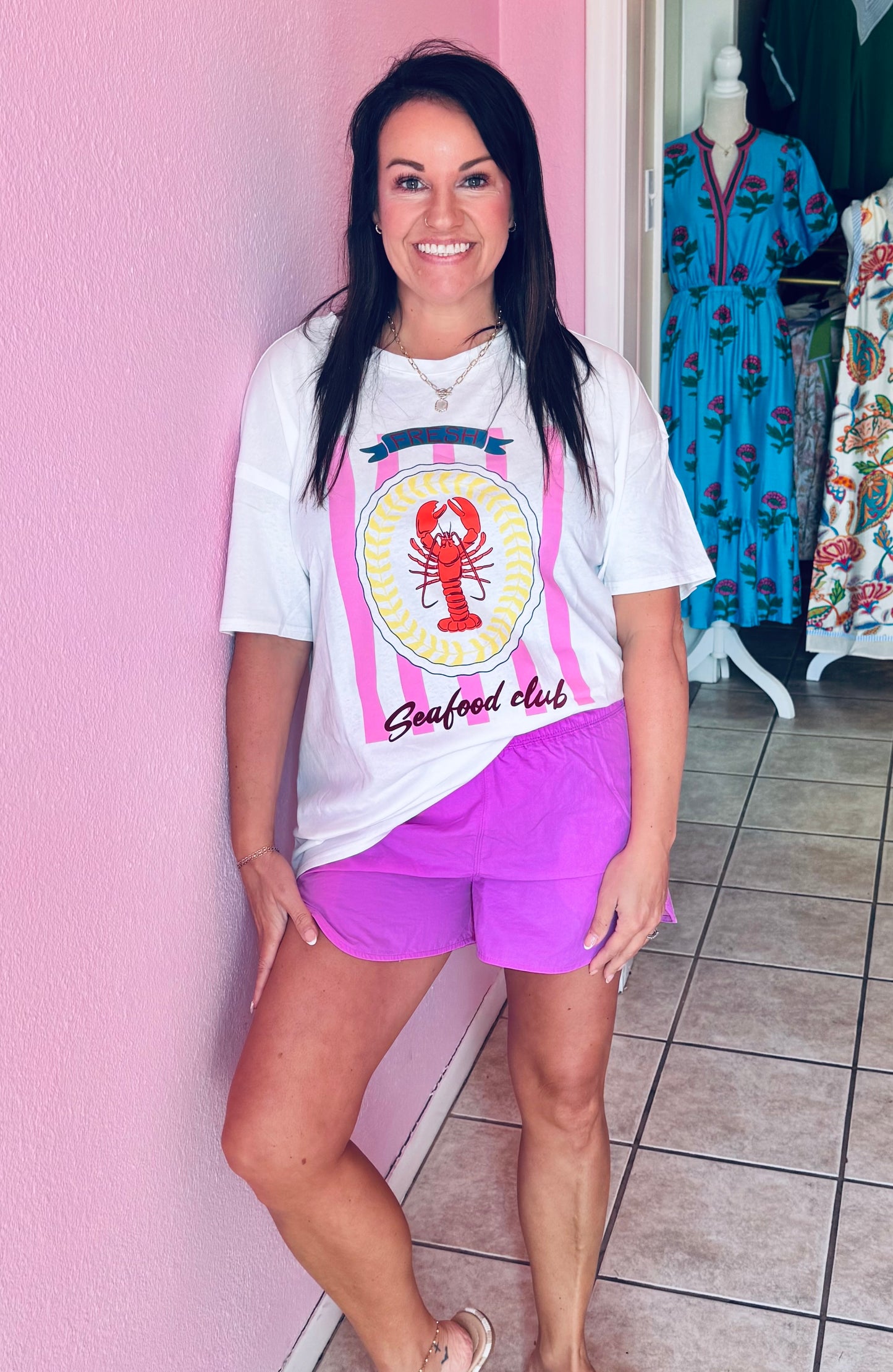 Seafood club top
