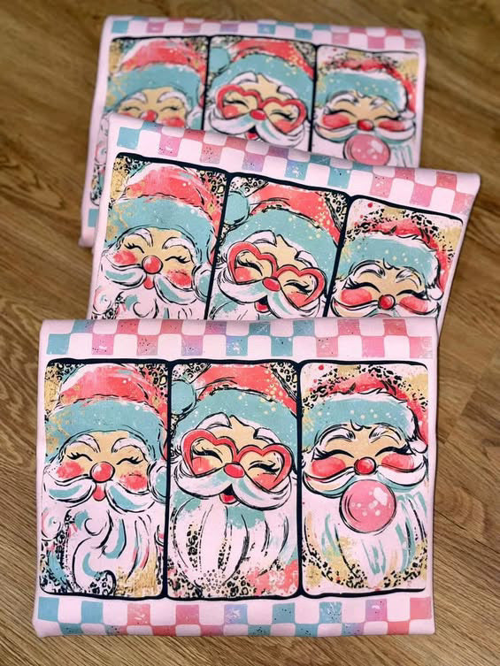 Pink Santa tee