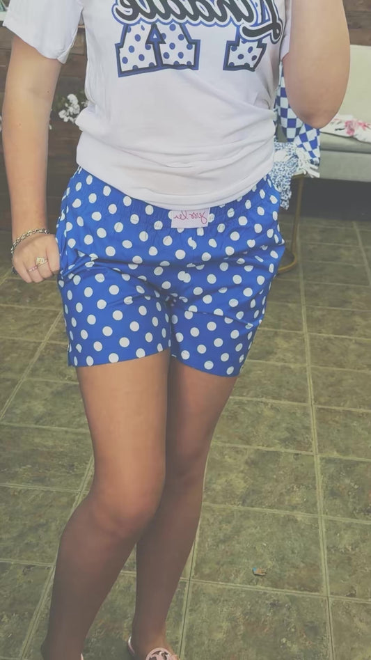 Polka dot shorts