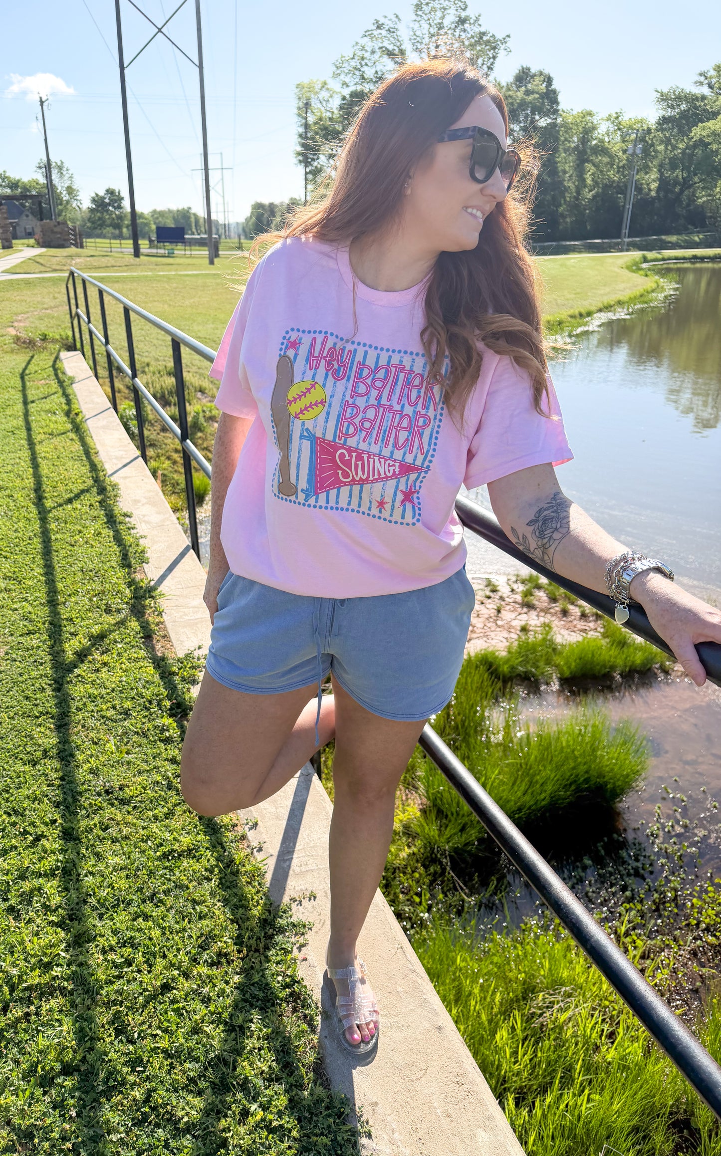 Blue Iris shorts