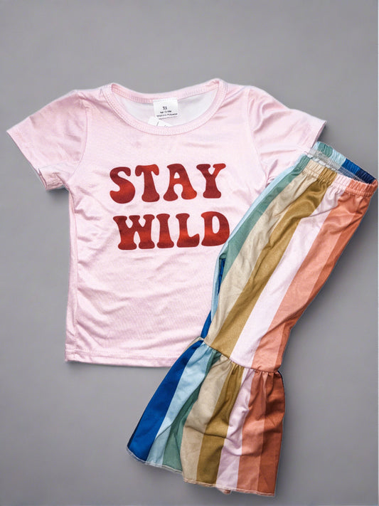 Stay Wild Girls Outfit