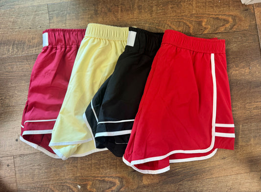 Black Running Shorts