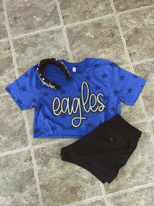 Sequin Eagles Tee