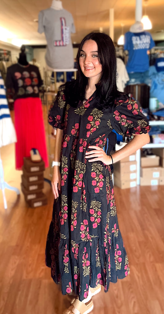 Floral maxi dress