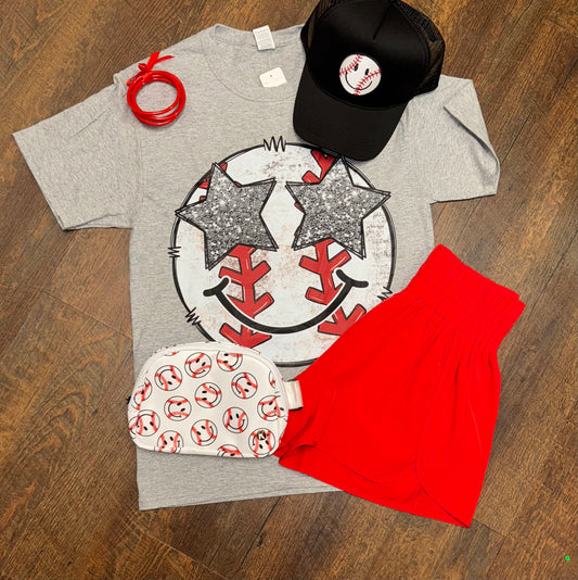 Star baseball tee