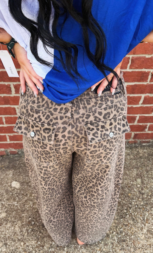 Safari chic denim