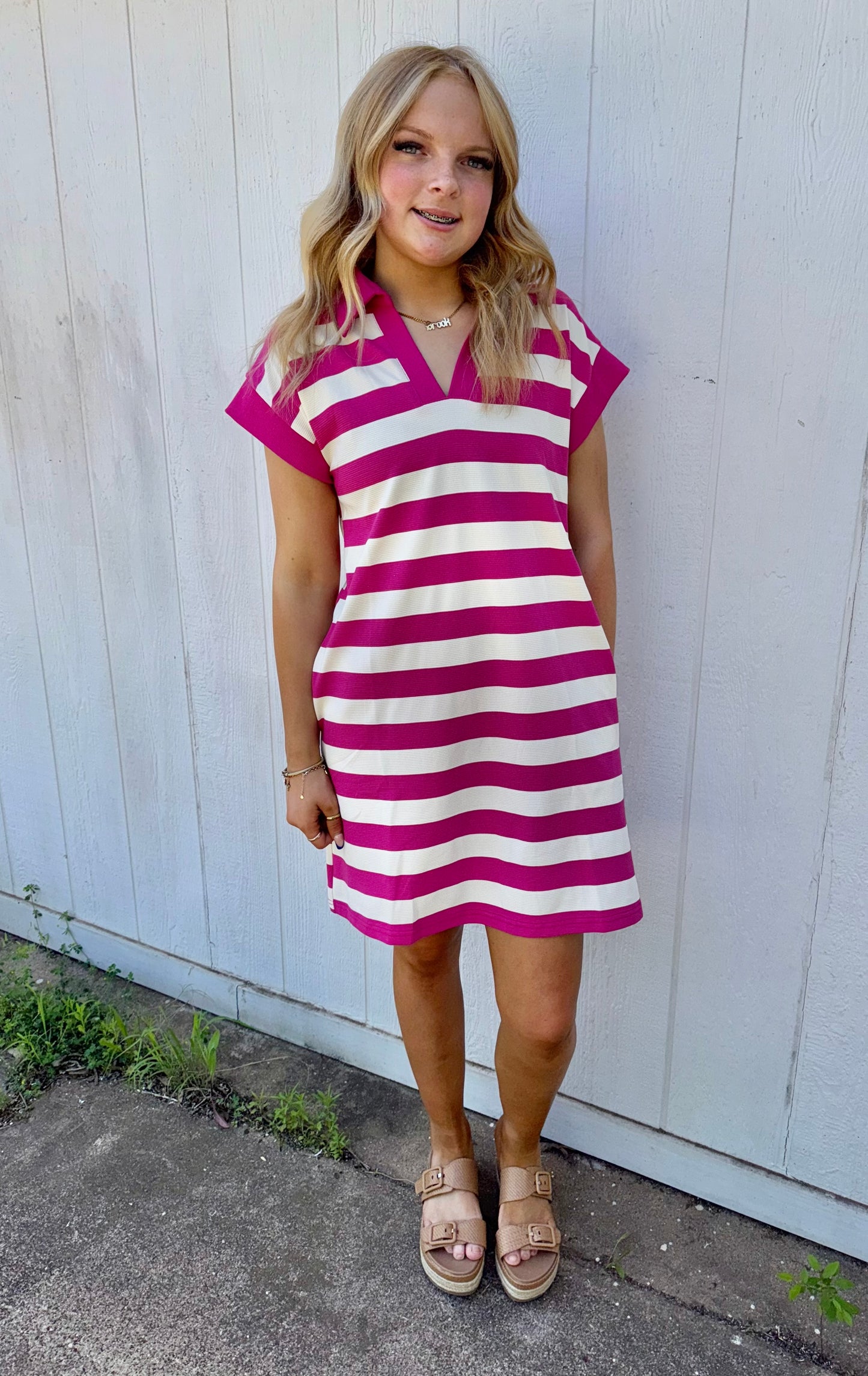 Cranberry dress