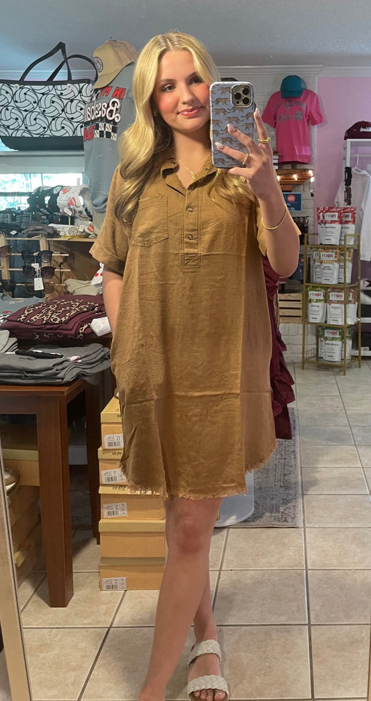 Taupe Dress