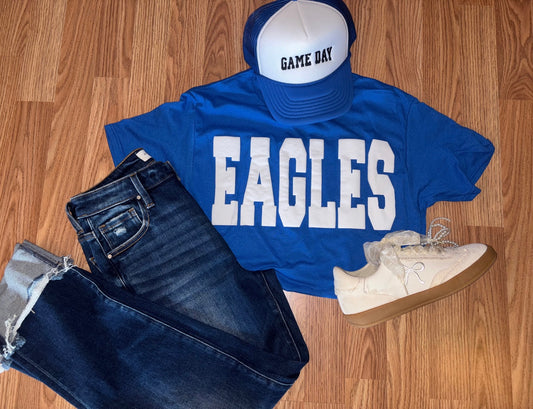 Blue eagle tee