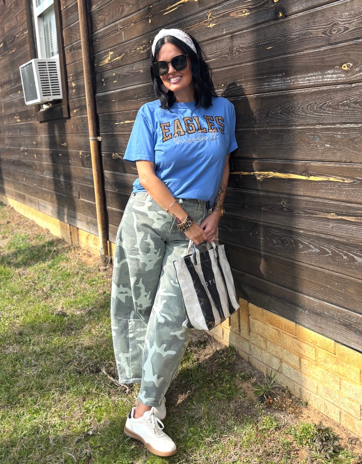 Camo Barrel Jeans