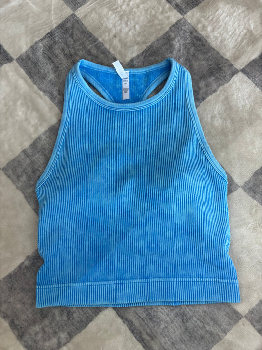 Baby blue tank