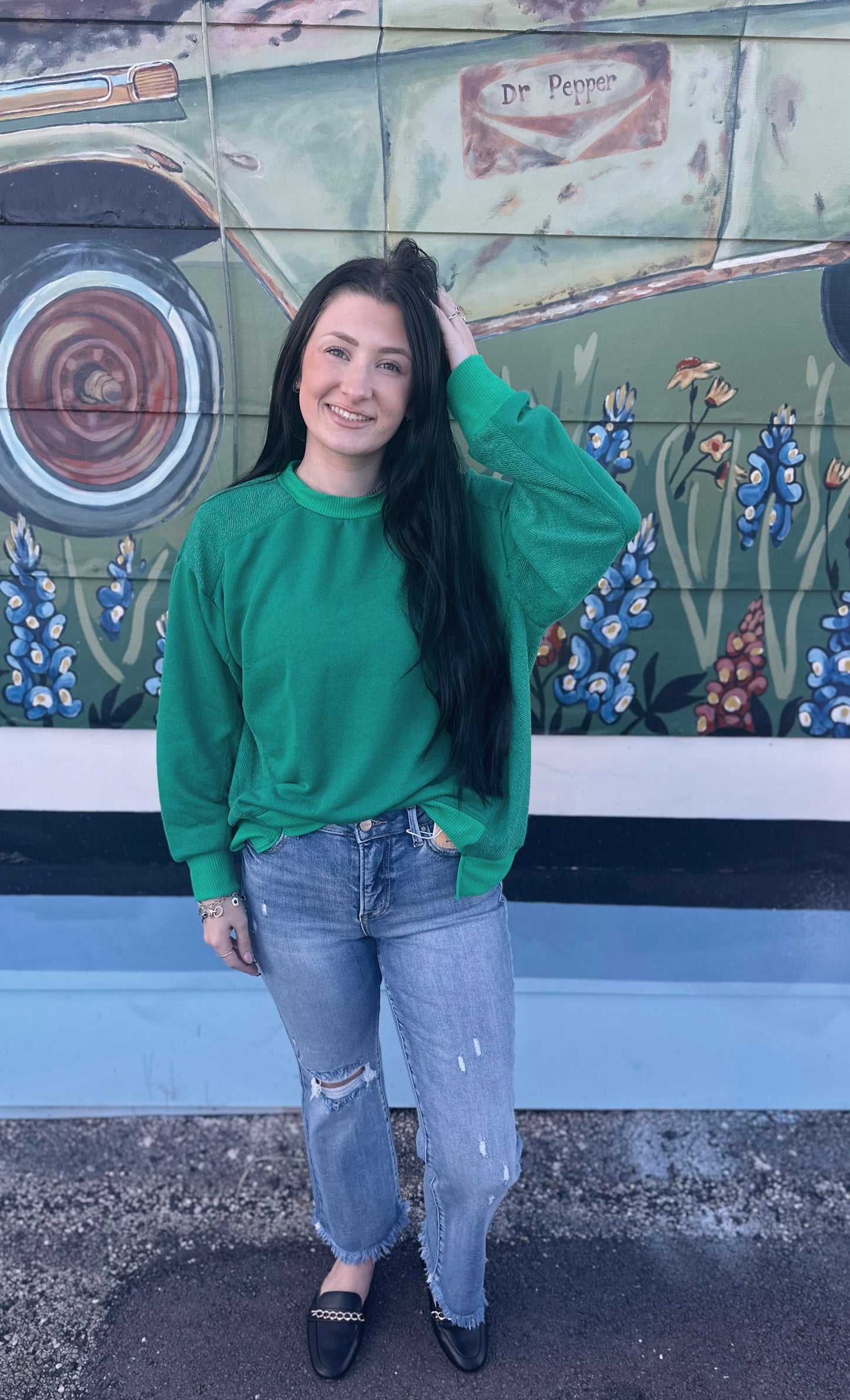 Green Pullover