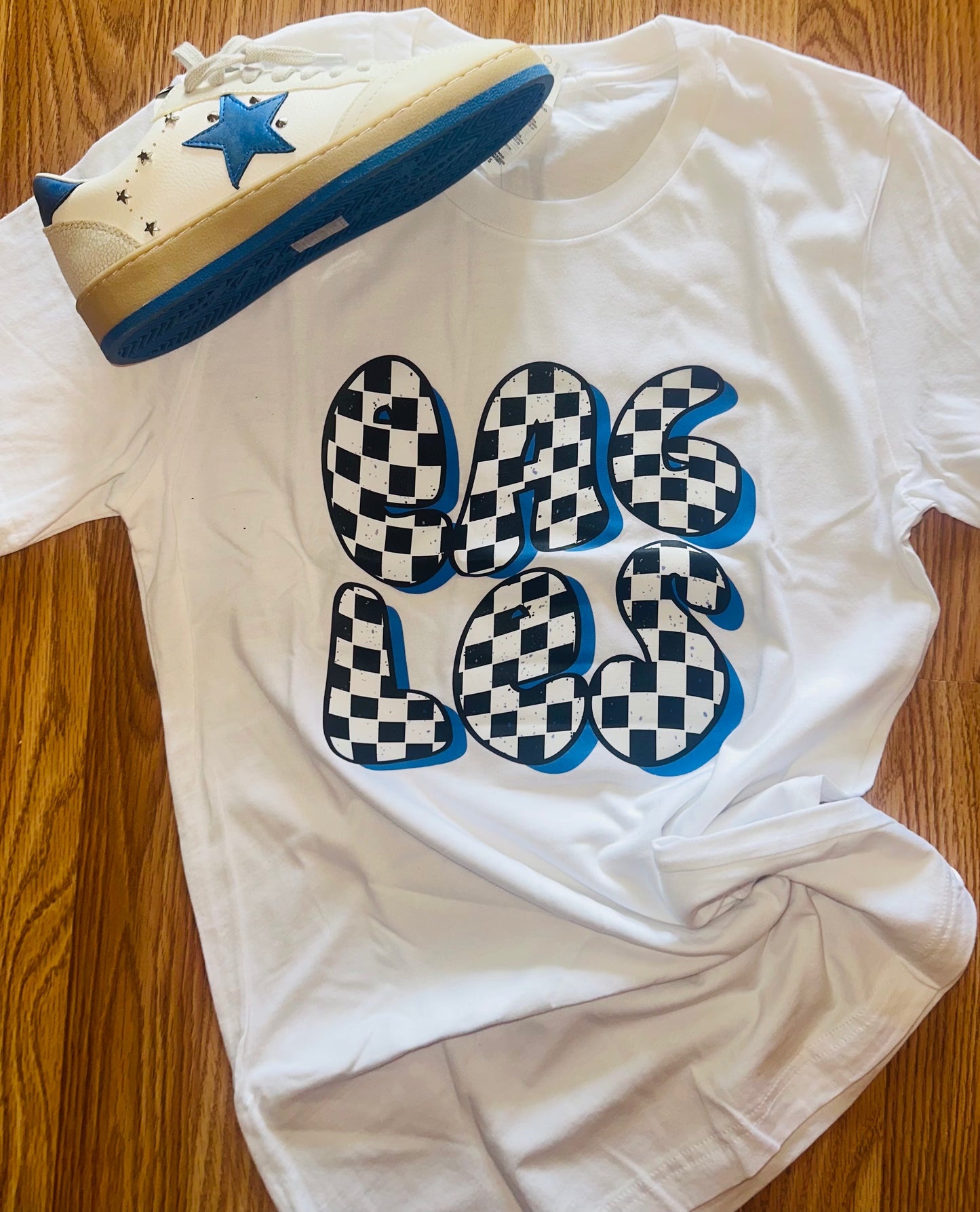 Eagles Checkered Tee